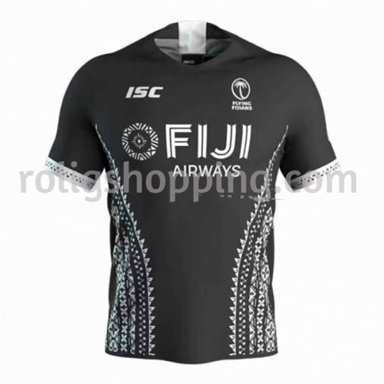 Rugbytröjor Fijis Andraställ 2020 Kort ärm