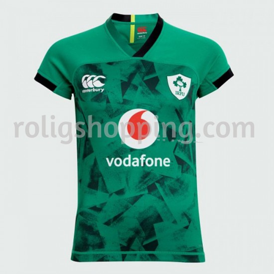 Rugbytröjor Irlands Kvinnor Förstaställ 2020-2021 Kort ärm