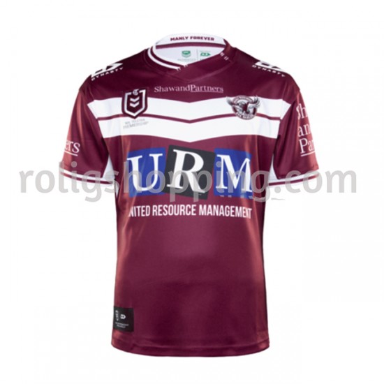 Rugbytröjor Manly-Warringah Sea Eagles Förstaställ 2021 Kort ärm