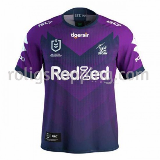 Rugbytröjor Melbourne Storm Förstaställ 2020 Kort ärm