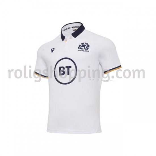 Rugbytröjor Skottland Andraställ 2020-2021 Kort ärm