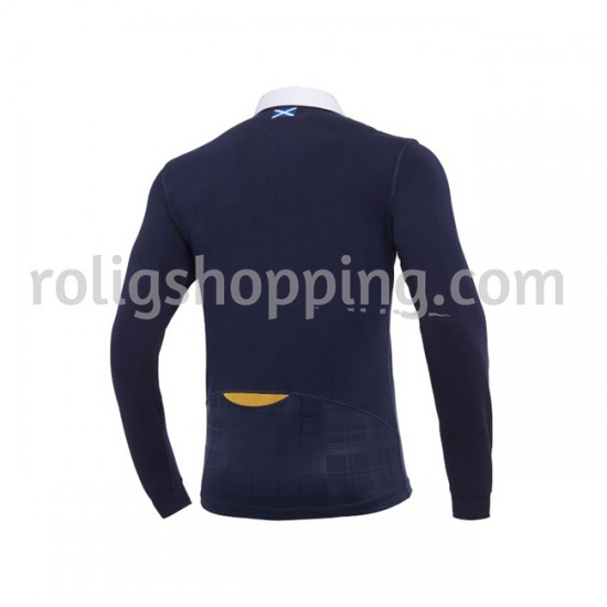 Rugbytröjor Skottlands Förstaställ 2020-2021 Lång ärm