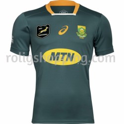 Rugbytröjor Sydafrikas Förstaställ 2021 Kort ärm