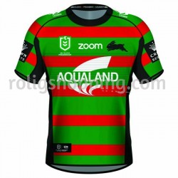 Rugbytröjor South Sydney Rabbitohs Förstaställ 2021 Kort ärm Rugbytröjor South Sydney Rabbitohs Förstaställ 2021 Kort ärm