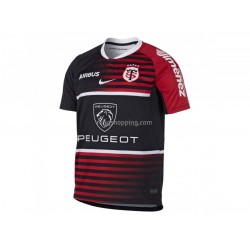 Rugbytröjor Stade Toulousain Förstaställ 2021-2022 Kort ärm