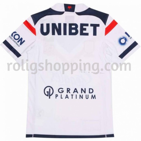 Rugbytröjor Sydney Roosters Andraställ 2021 Kort ärm