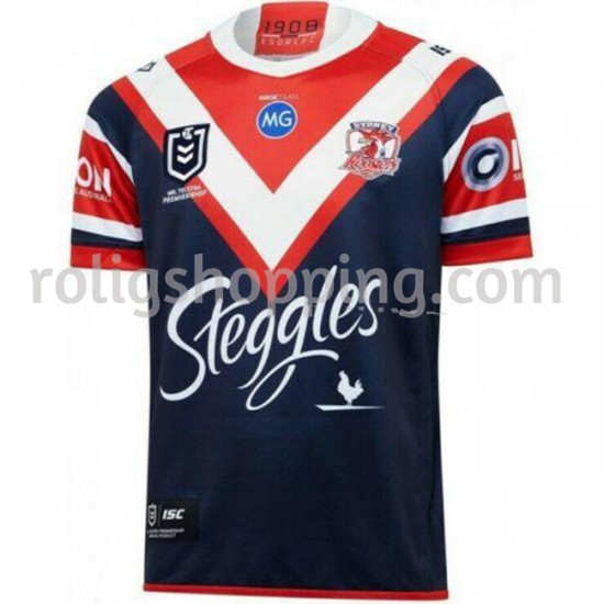 Rugbytröjor Sydney Roosters Förstaställ 2020 Kort ärm