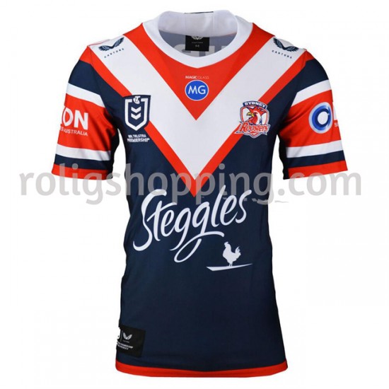 Rugbytröjor Sydney Roosters Förstaställ 2021 Kort ärm