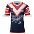 Rugbytröjor Sydney Roosters Förstaställ 2021 Kort ärm
