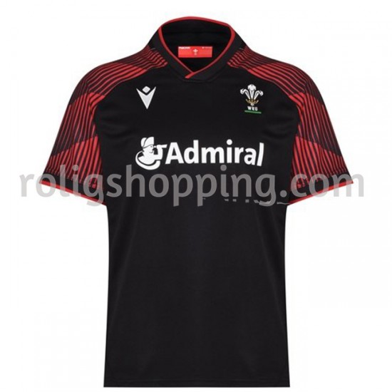 Rugbytröjor Wales 7S Andraställ 2020-2021 Kort ärm