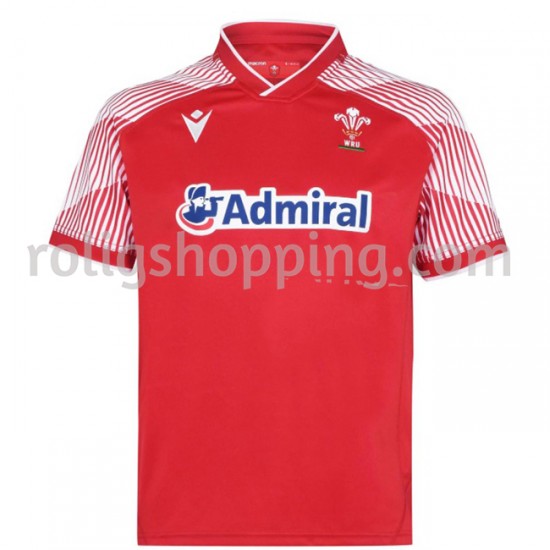 Rugbytröjor Wales 7S Förstaställ 2020-2021 Kort ärm