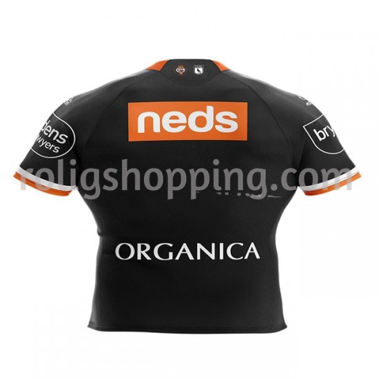 Rugbytröjor West Tigers Förstaställ 2021 Kort ärm